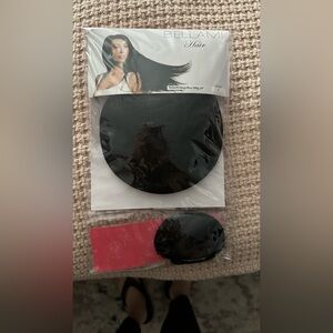 Bellami 24 inch jet black hair extensions NWT